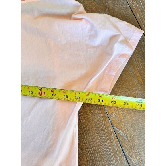 InCashmere Luxury Crew Neck Cotton Short Sleeve Tee Size Medium - Picture 7 of 8